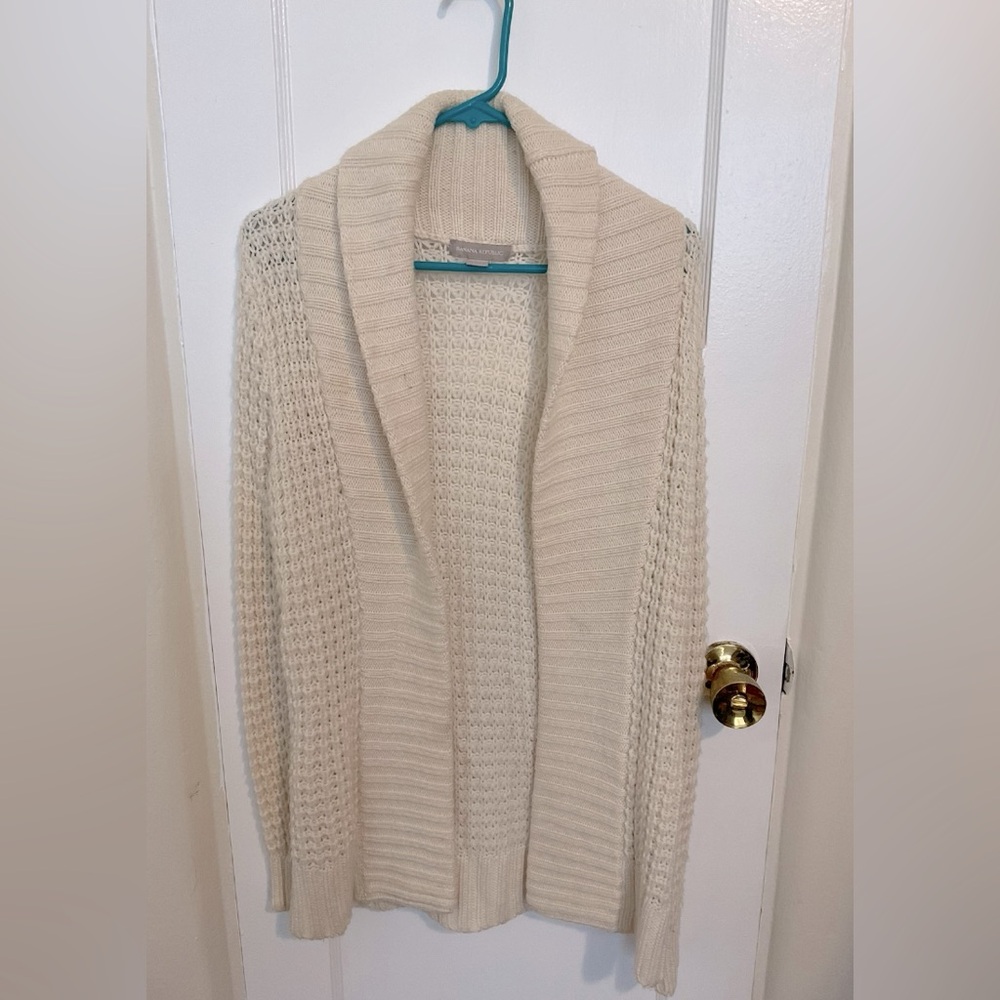 Banana Republic Cream Wool Cardigan Size XS